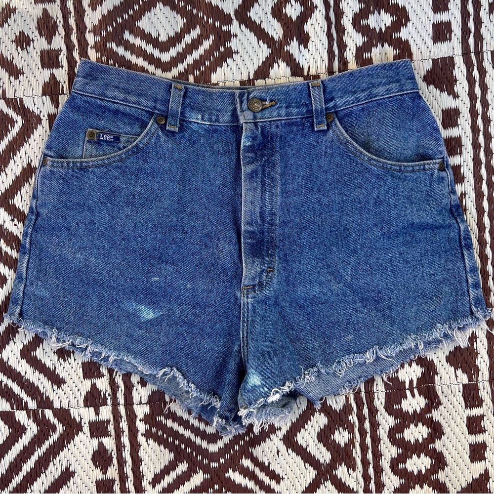 90’s cut off daisy dukes LEE Blue Jean shorts